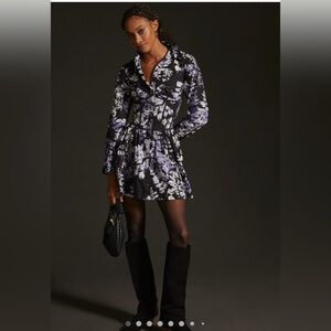 Anthropologie Corset Shirt Dress